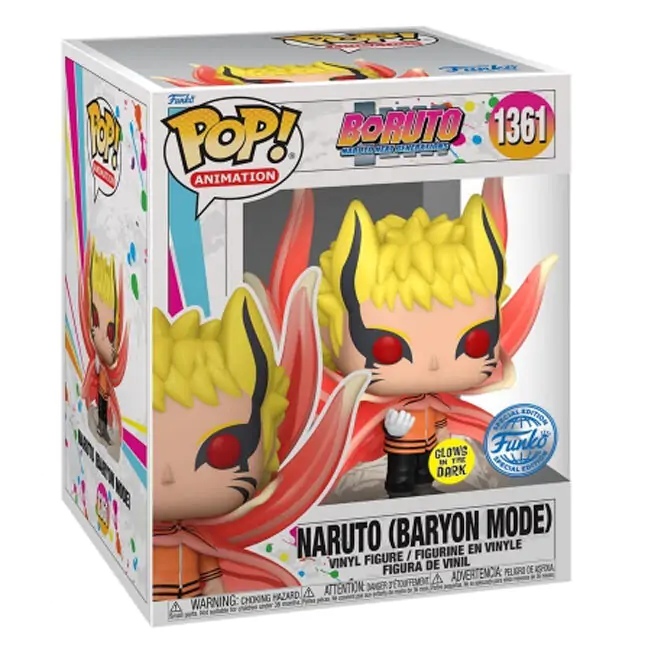 Figurină Funko POP Super Boruto Naruto Exclusive 15cm poza produsului