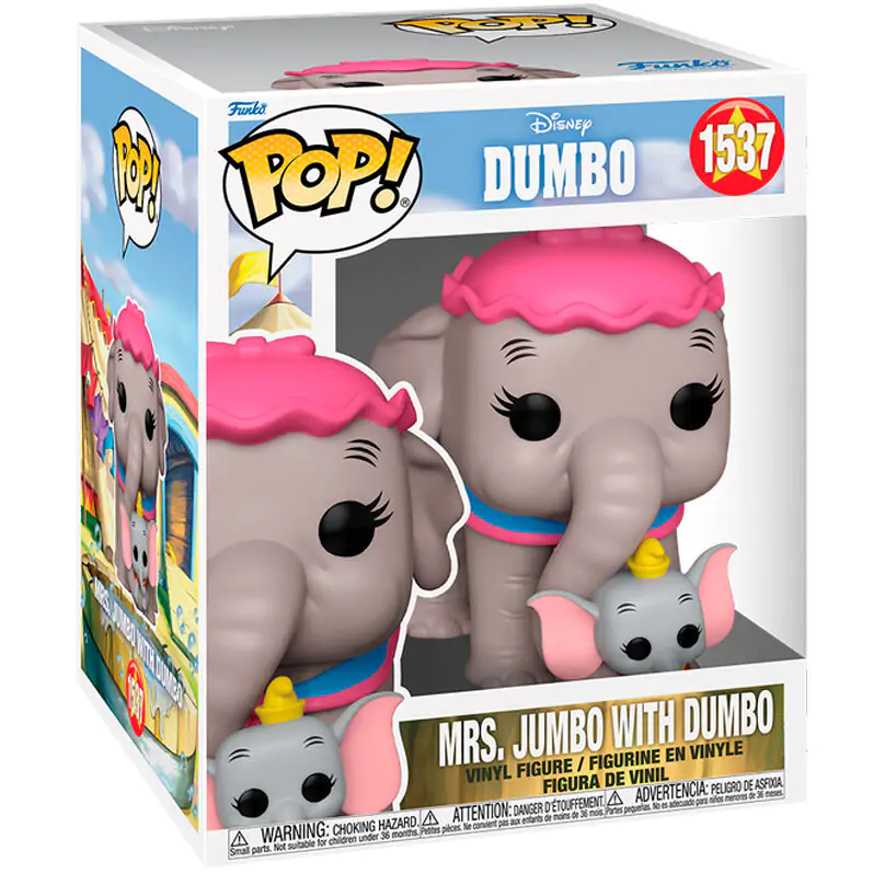 Figurină Funko POP Super Disney Dumbo Mrs Jumbo cu Dumbo poza produsului