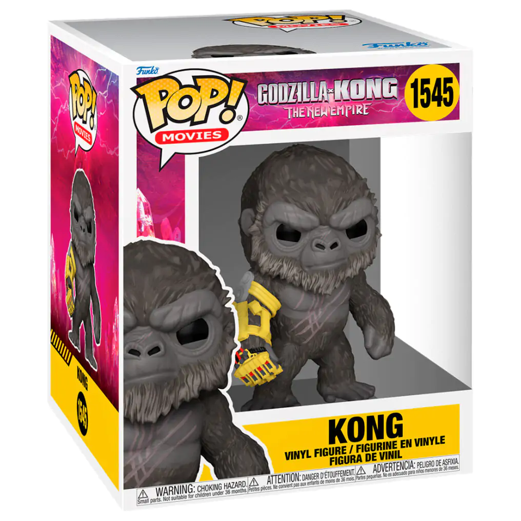 Godzilla vs Kong 2 Oversized POP! Figurina Vinyl Kong 15 cm poza produsului