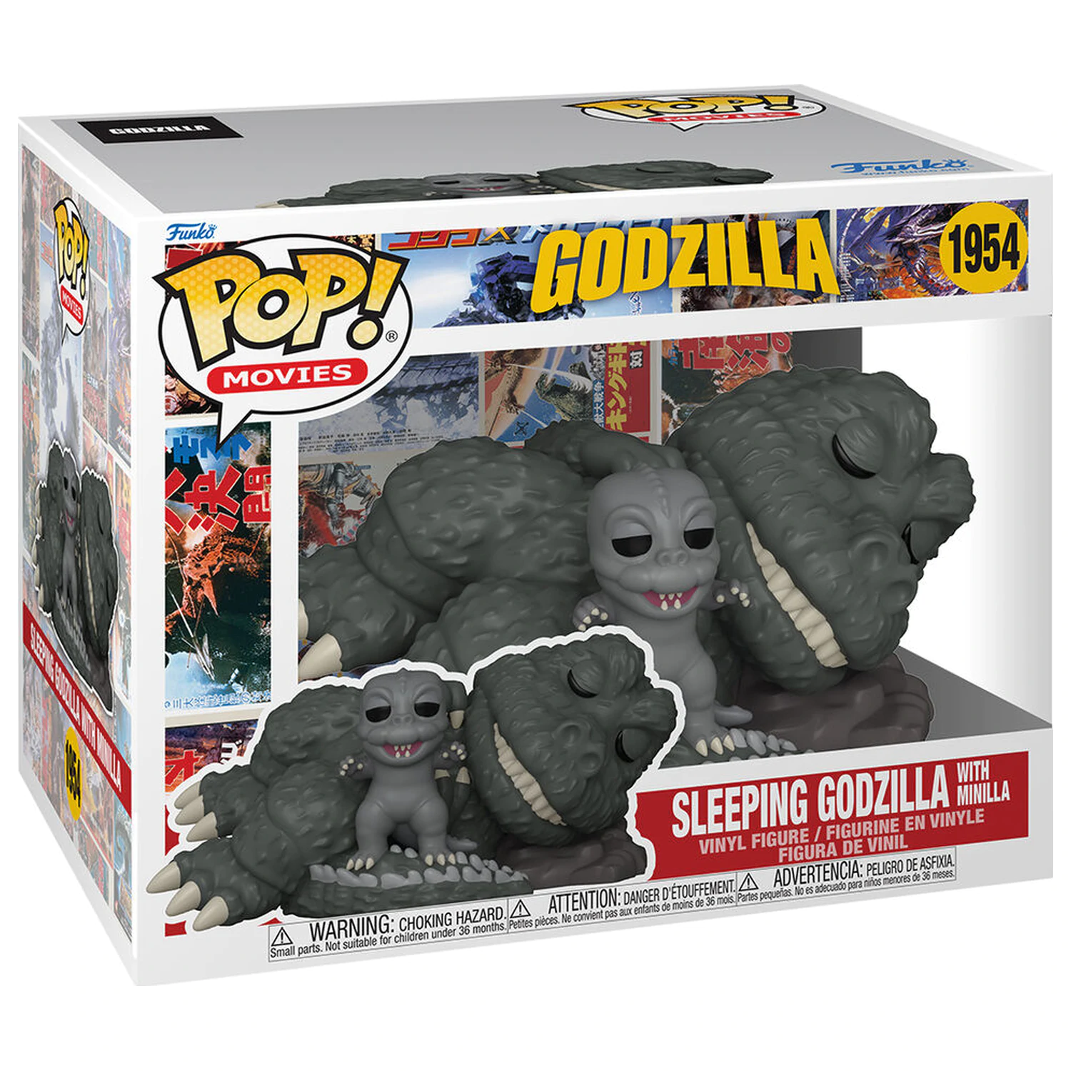 figurina Funko POP Super Godzilla Sleeping Godzilla with Minilla poza produsului