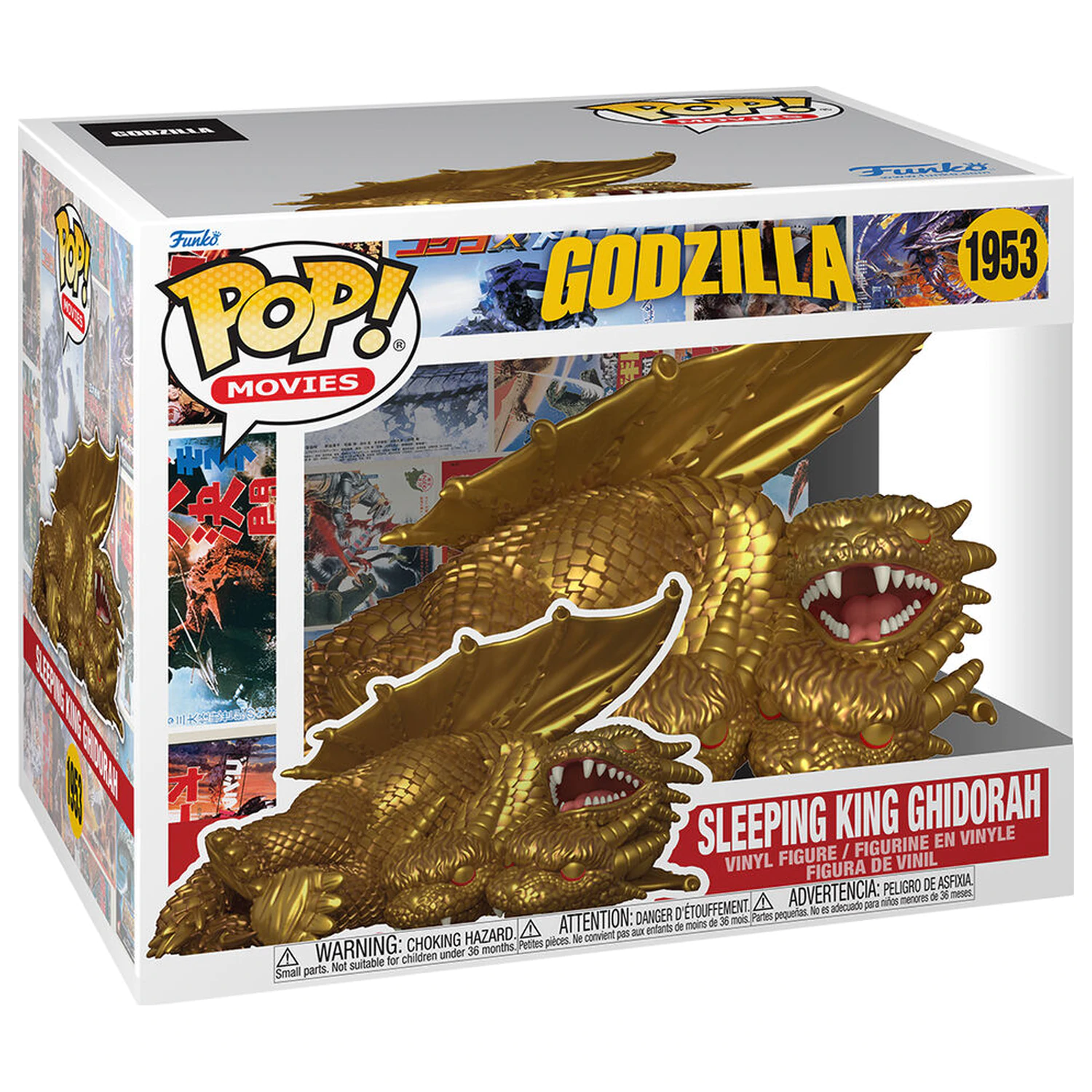 Figurina Funko POP Super Godzilla Sleeping King Ghidorah poza produsului