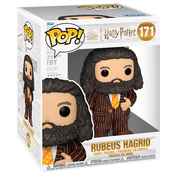 Figurină Funko POP Super Harry Potter and the Prisoner of Azkaban - Rubeus Hagrid în Animal Pelt Outfit poza produsului