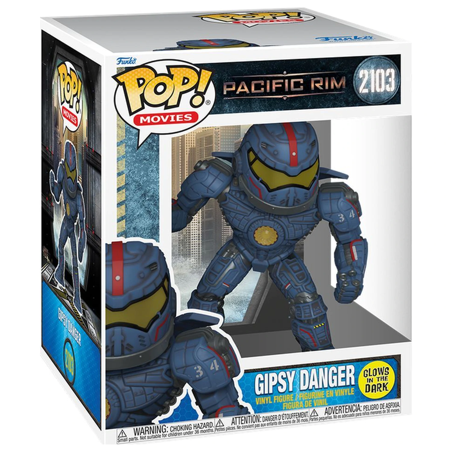Funko POP figurina Super Pacific Rim Gipsy Danger poza produsului