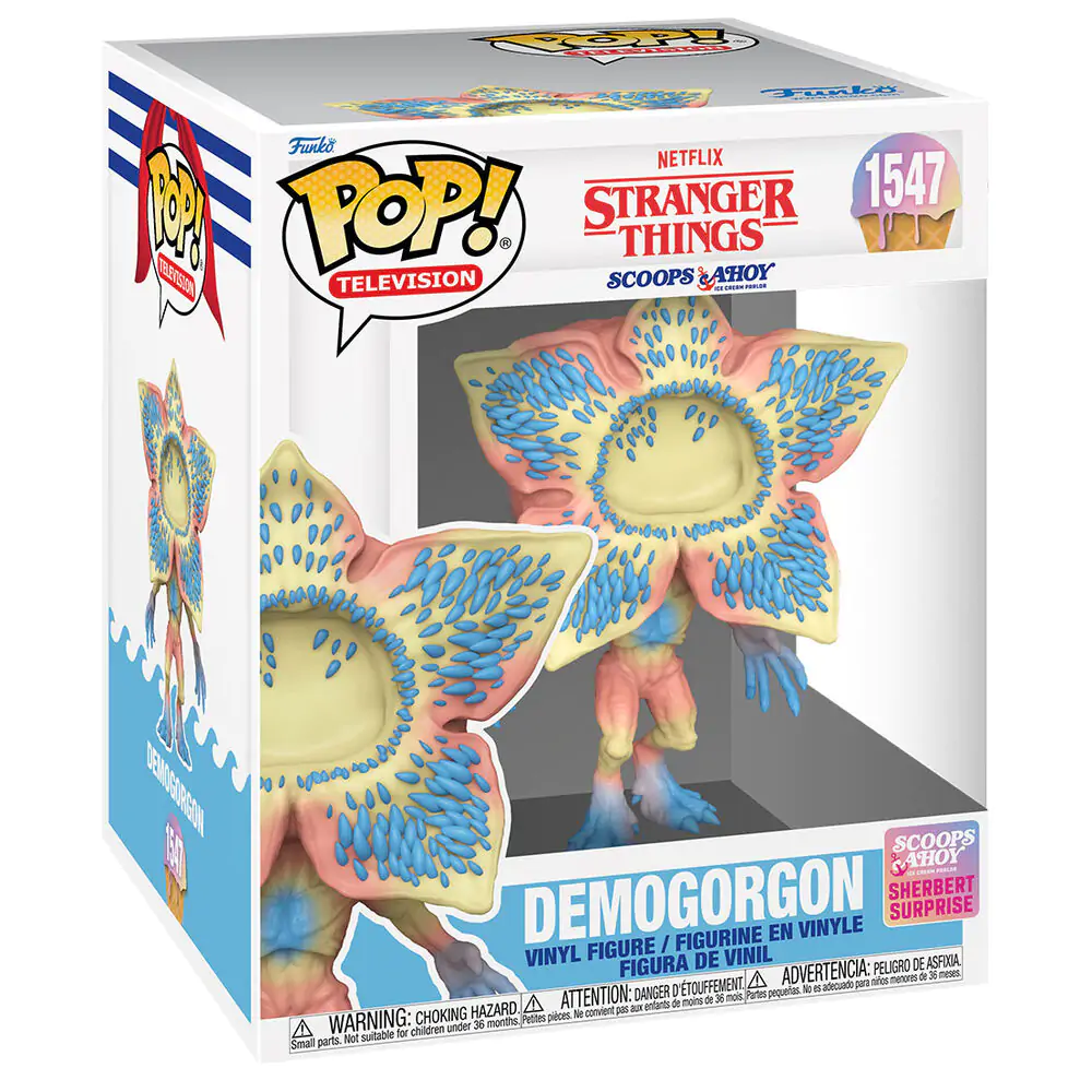 Figurină Funko POP Super Stranger Things Scoops Ahoy Demogorgon poza produsului