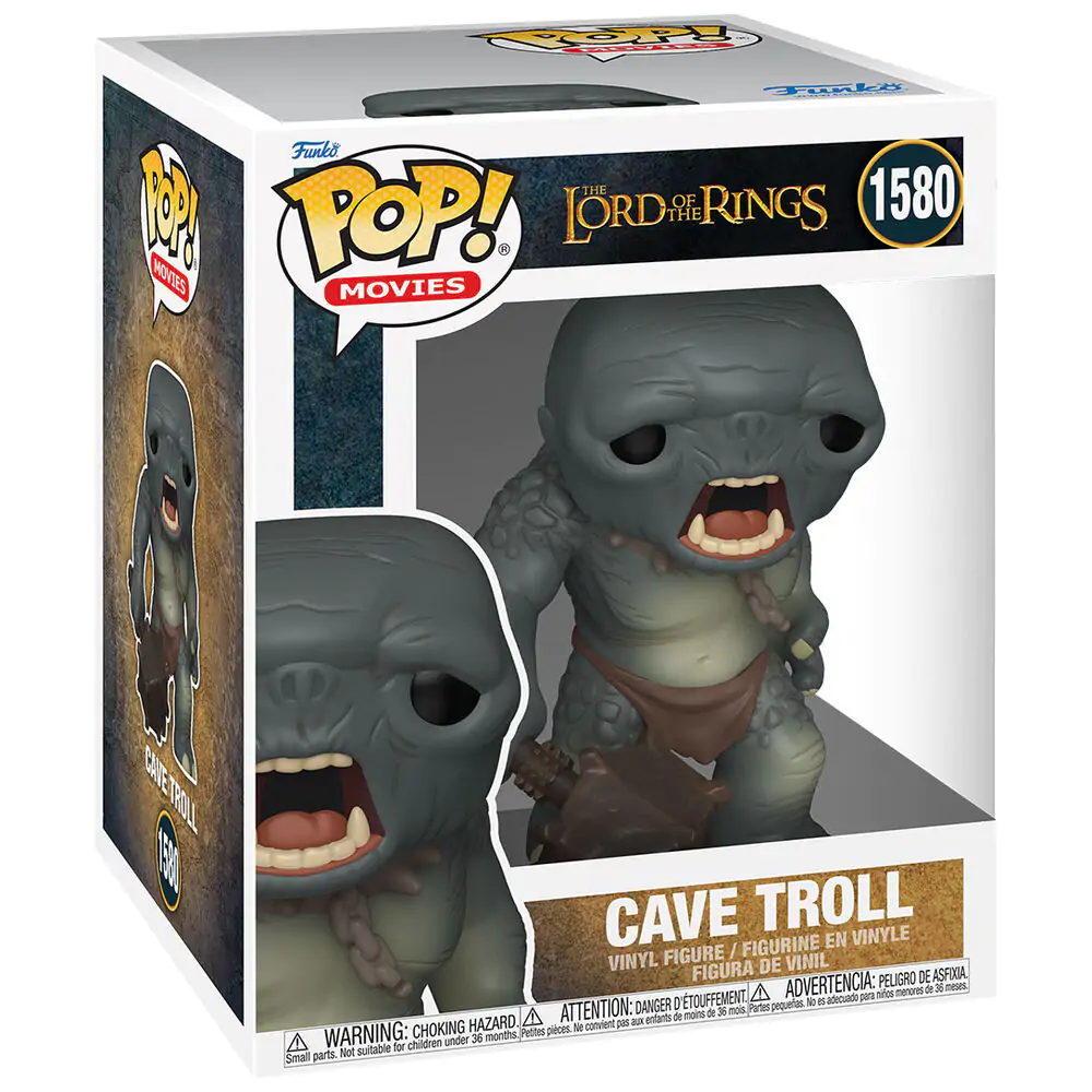 Figurină Funko POP Super The Lord of the Rings Cave Troll poza produsului