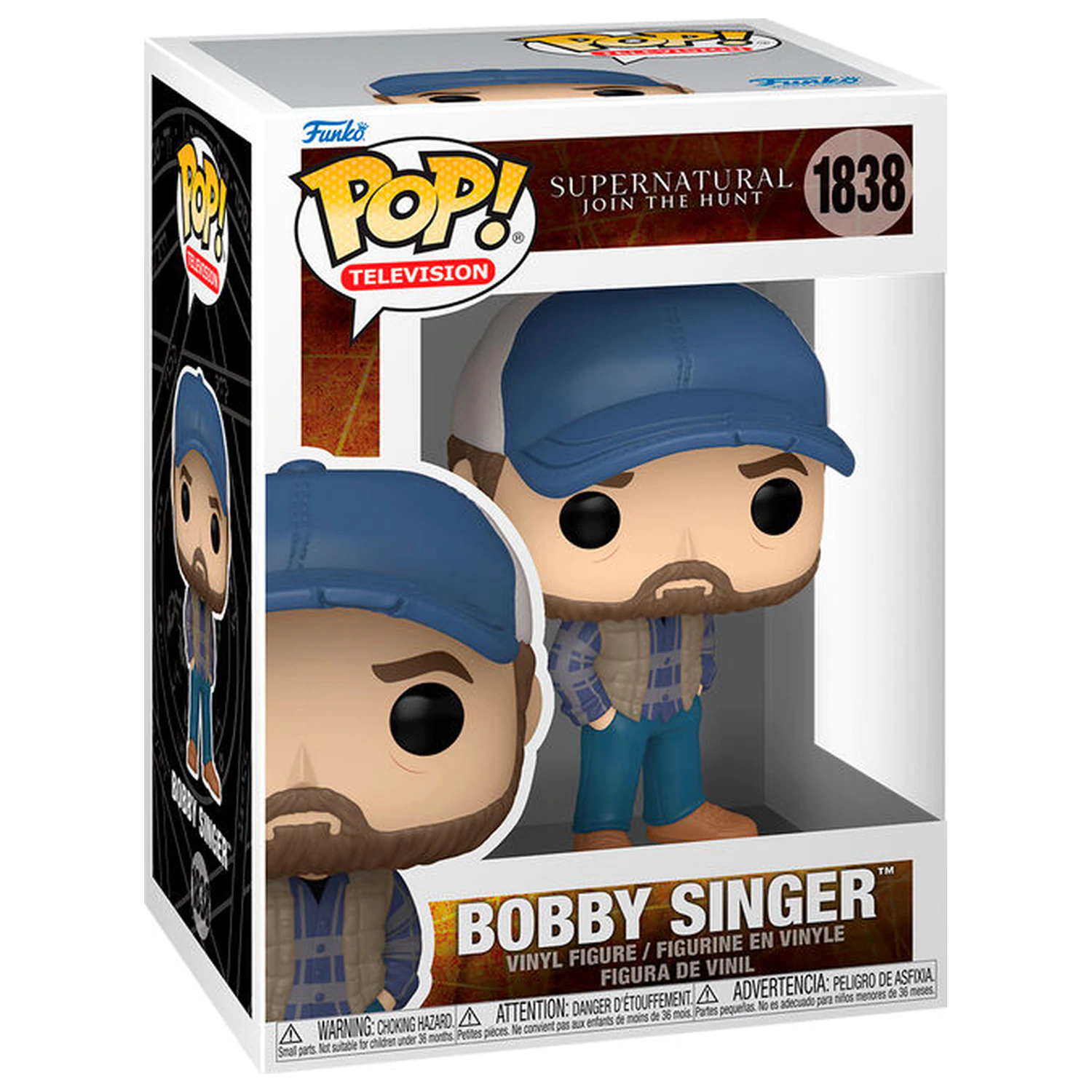 Funko POP figurina Supernatural Join the Hunt Bobby Singer poza produsului