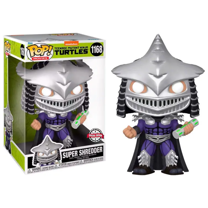 Figurină de Vinil Super Sized Jumbo POP! Teenage Mutant Ninja Turtles Super Shredder 25 cm poza produsului