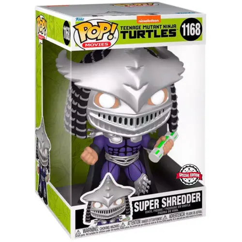 Figurină de Vinil Super Sized Jumbo POP! Teenage Mutant Ninja Turtles Super Shredder 25 cm poza produsului