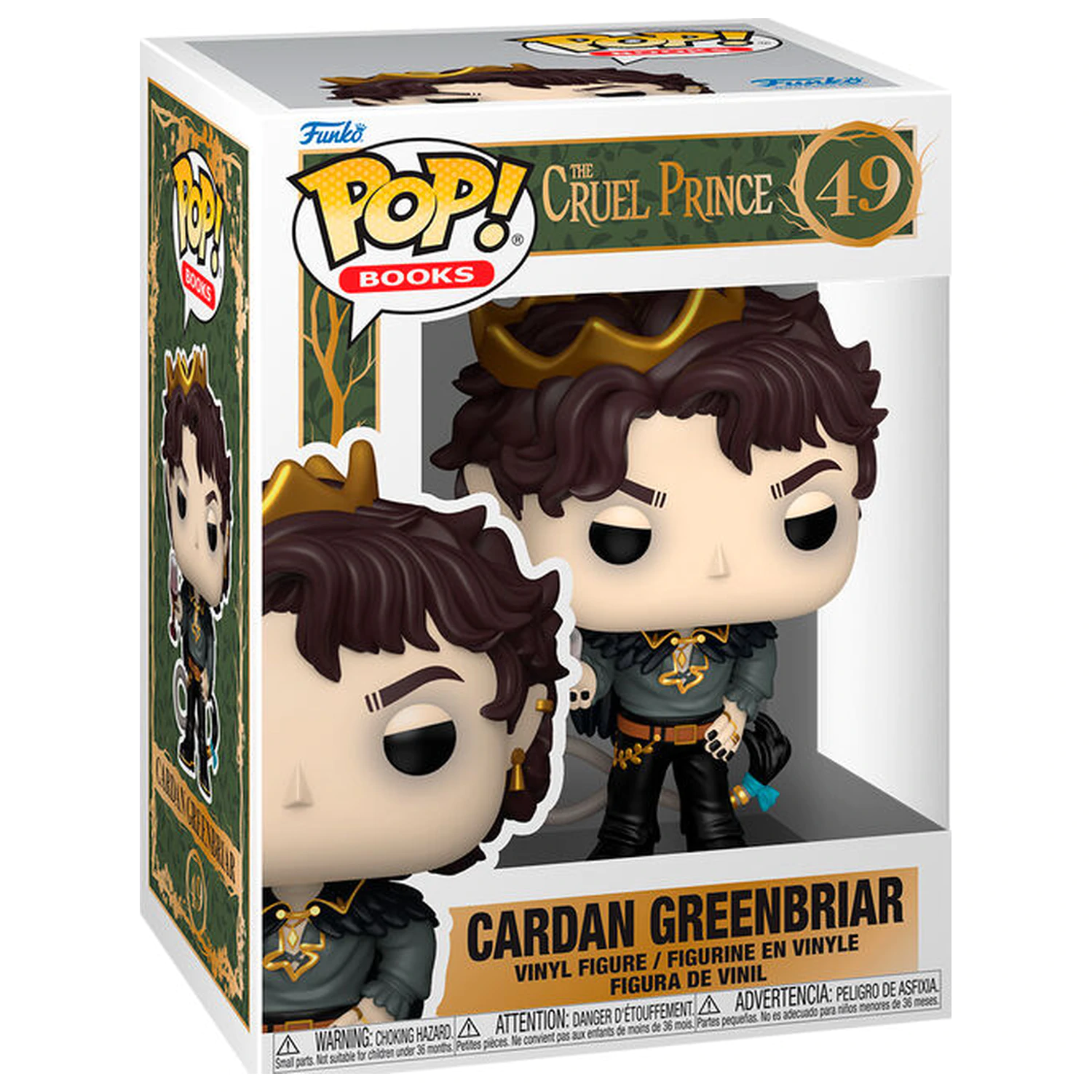 Figurina Funko POP The Folk of the Air The Cruel Prince Cardan Greenbriar poza produsului