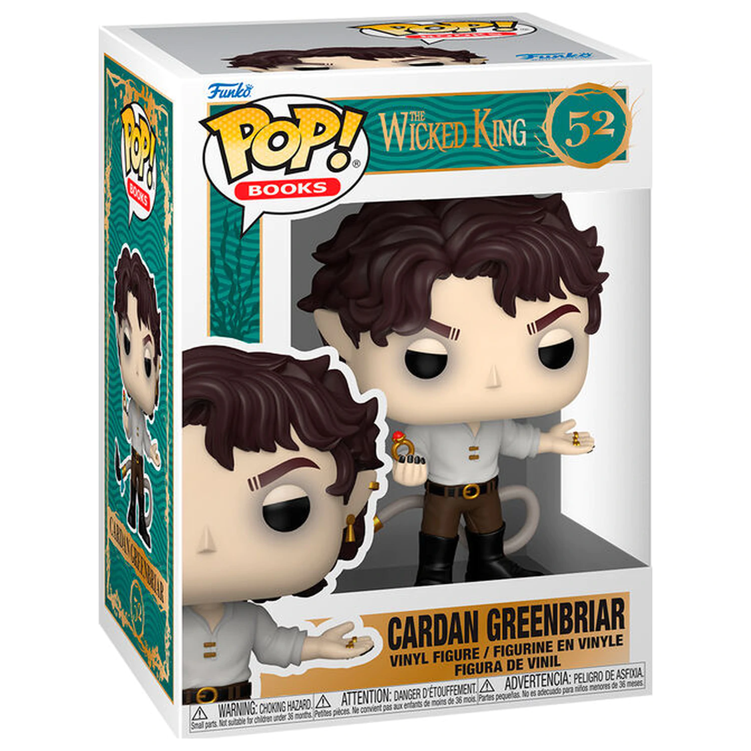 Funko POP figurina The Folk of the Air The Wicked King Cardan Greenbriar poza produsului
