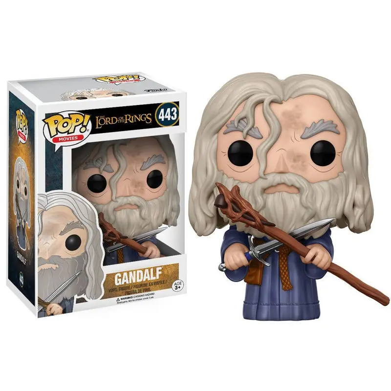 Lord of the Rings POP! Movies Figurina Vinil Gandalf 9 cm poza produsului