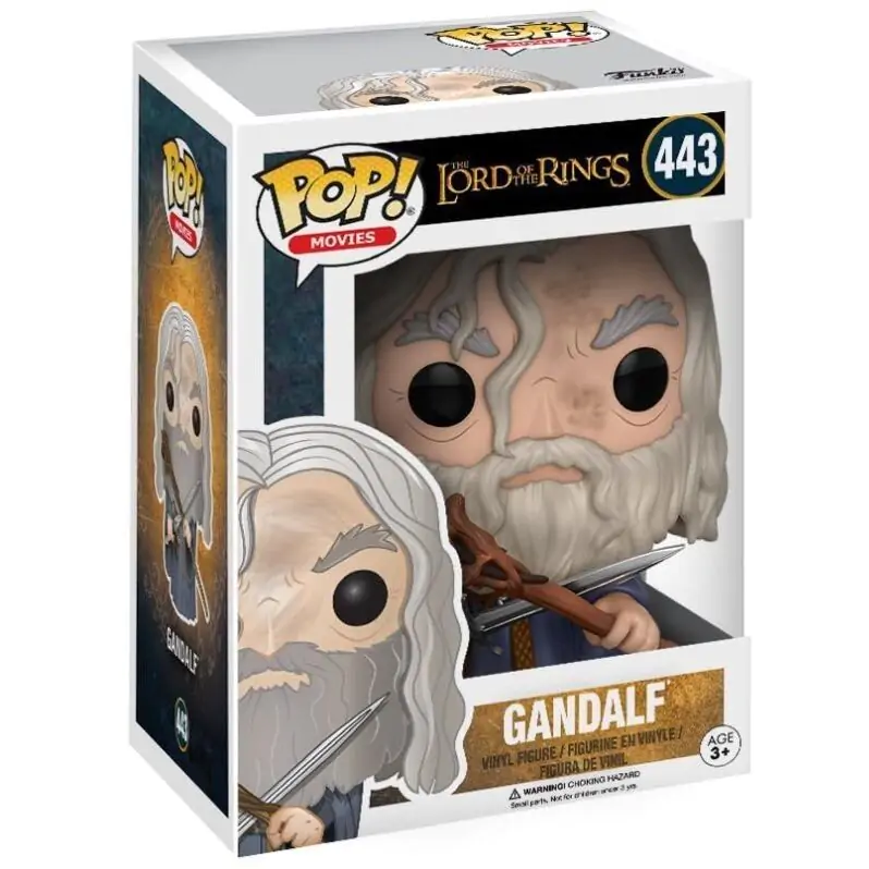 Lord of the Rings POP! Movies Figurina Vinil Gandalf 9 cm poza produsului