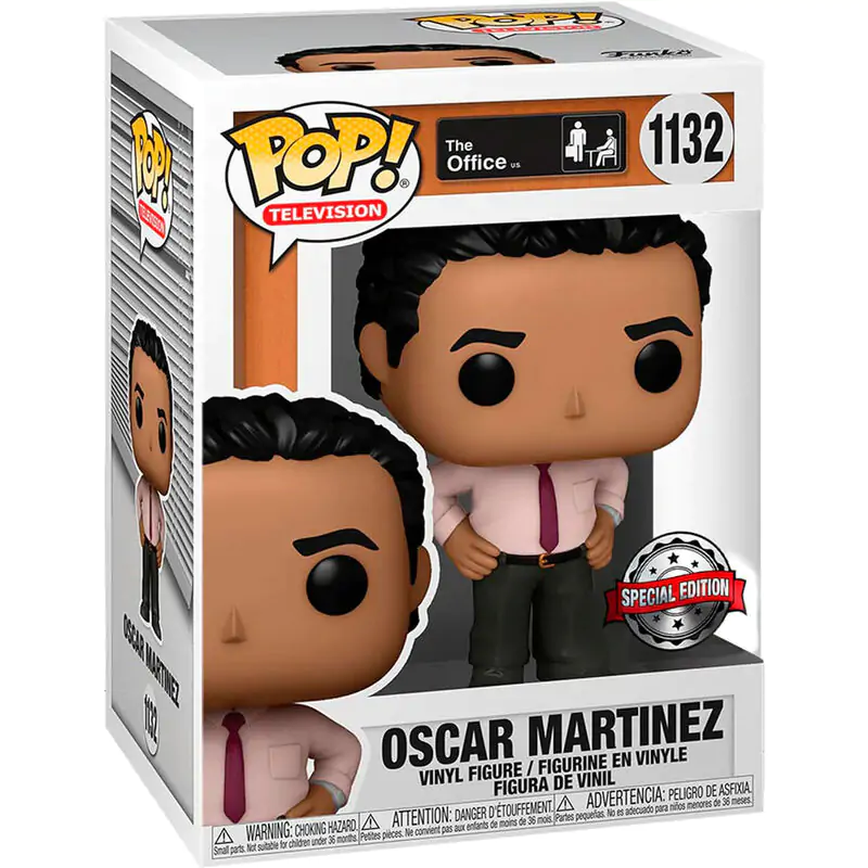 figurina POP The Office Oscar Martinez Exclusive poza produsului
