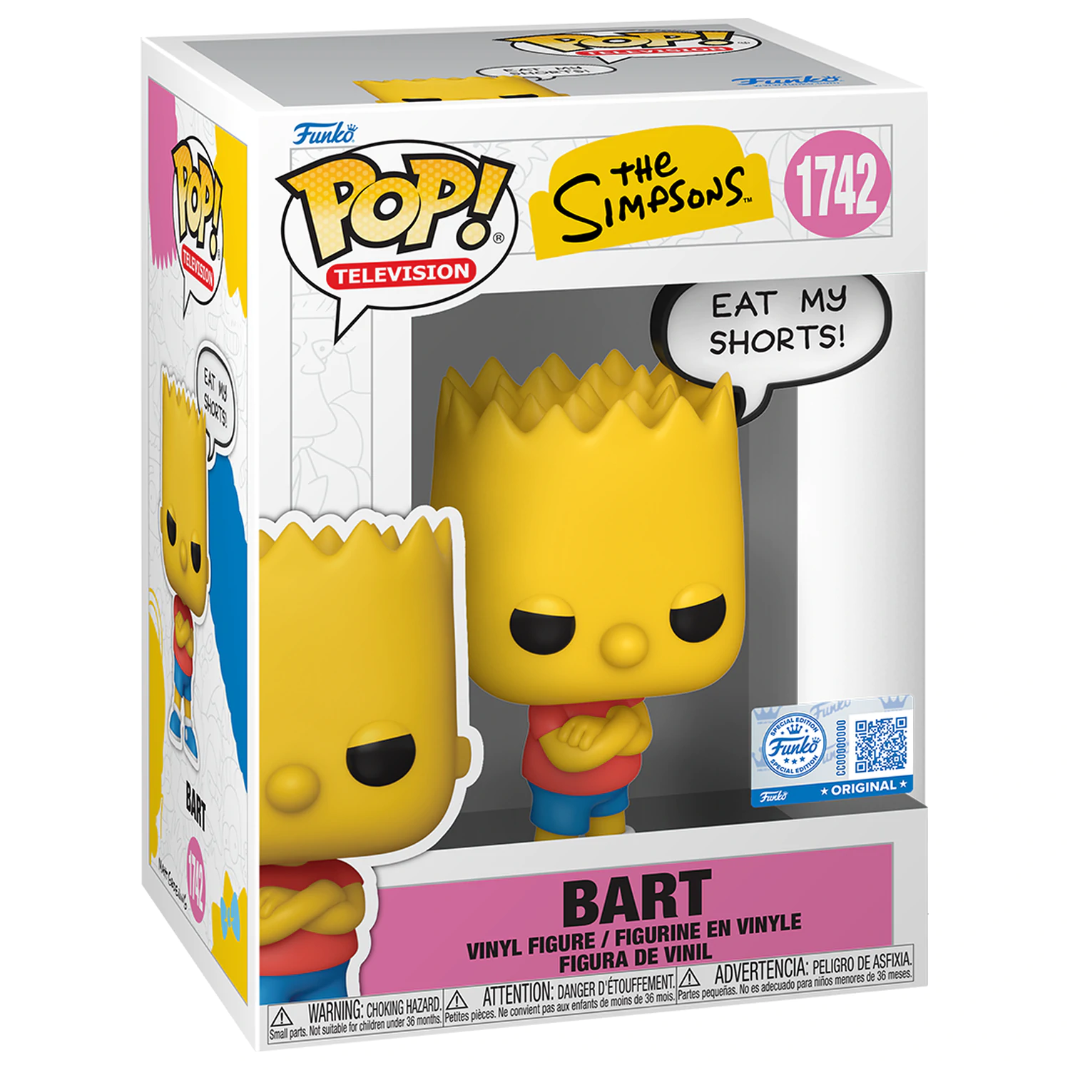 Funko POP figurina The Simpsons Bart Exclusive poza produsului