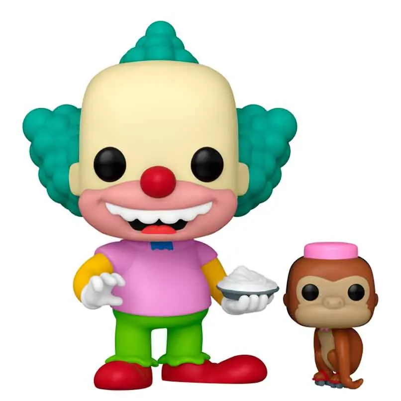 Funko POP figurina The Simpsons Krusty with Mr. Teeny poza produsului