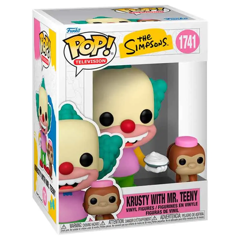 Funko POP figurina The Simpsons Krusty with Mr. Teeny poza produsului