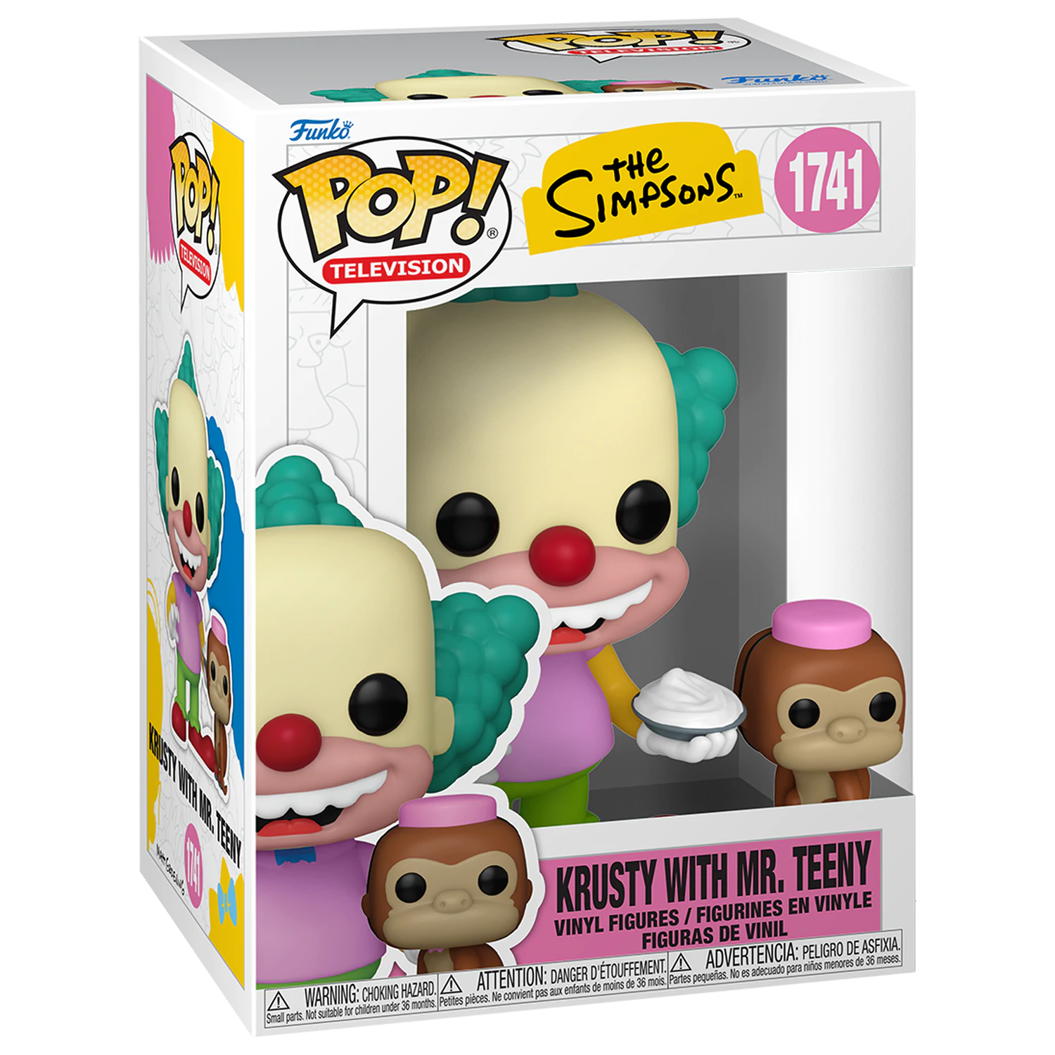 Funko POP figurina The Simpsons Krusty with Mr. Teeny poza produsului