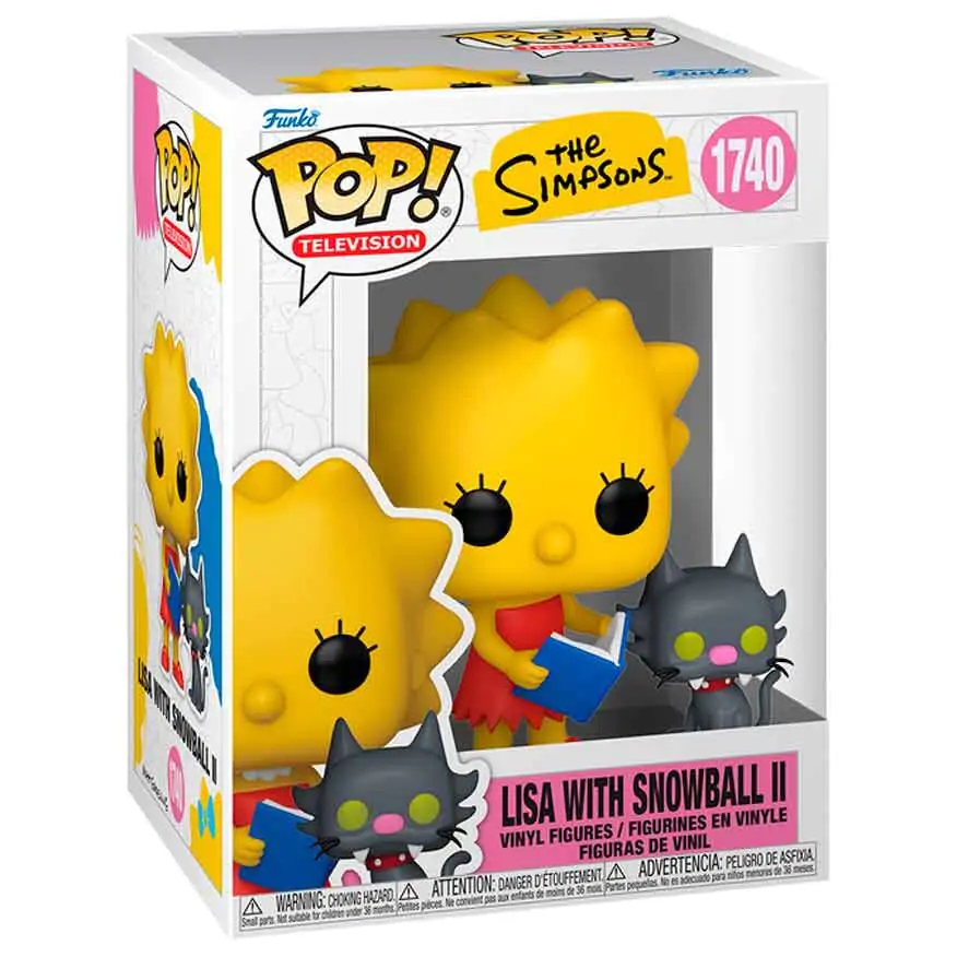 Funko POP figurina The Simpsons Lisa with Snowball II poza produsului