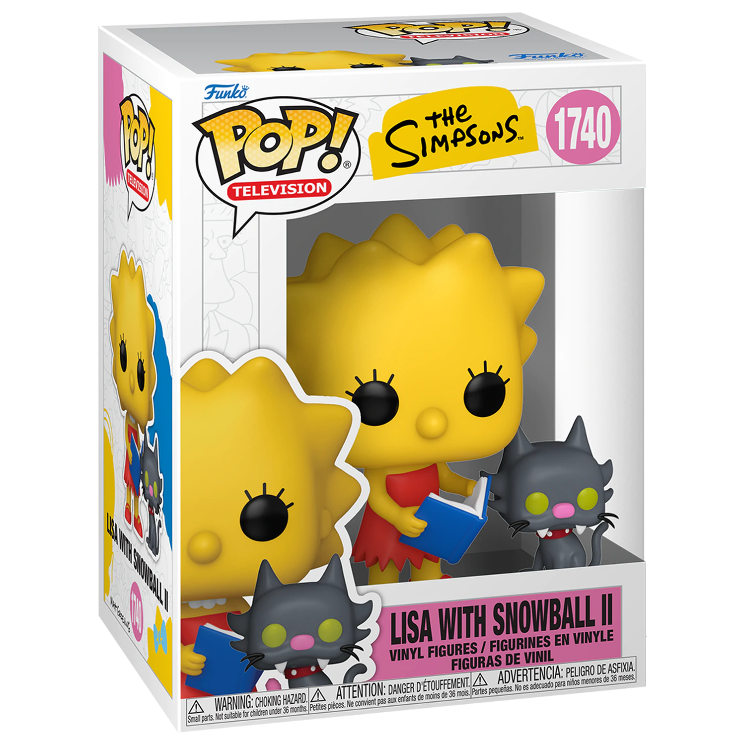 Funko POP figurina The Simpsons Lisa with Snowball II poza produsului