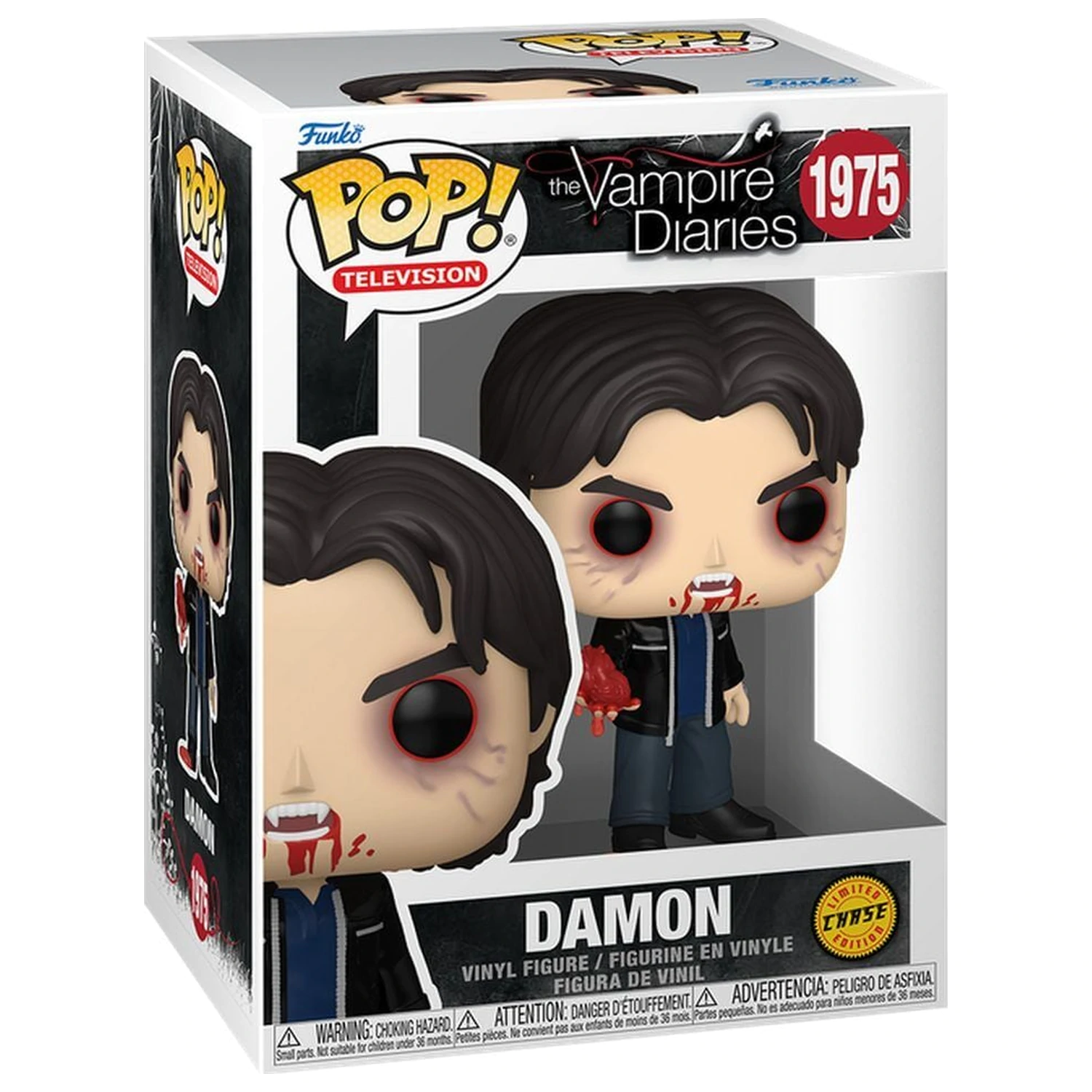 Figurina Funko POP The Vampire Diaries Damon Salvatore Chase poza produsului