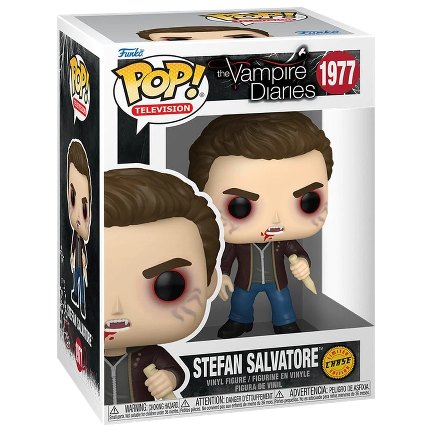 Figurina Funko POP The Vampire Diaries Estefan Salvatore Chase poza produsului