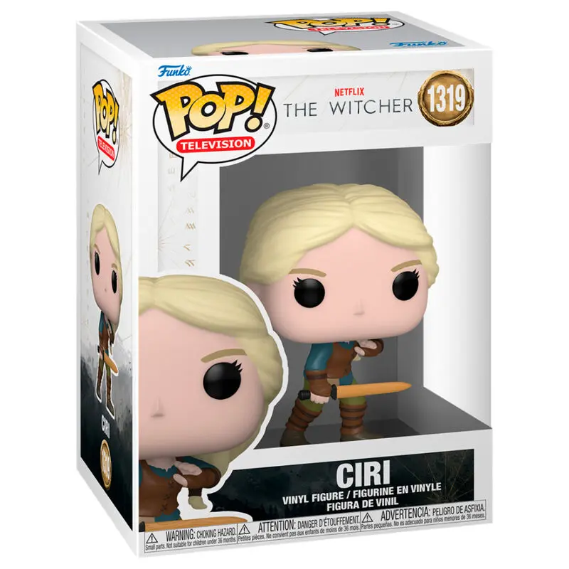 The Witcher POP! TV Figurină Vinyl Ciri cu sabie 9 cm poza produsului