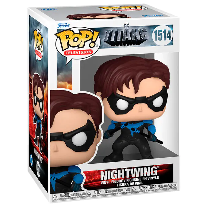 Figurină Funko POP Titans Nightwing poza produsului