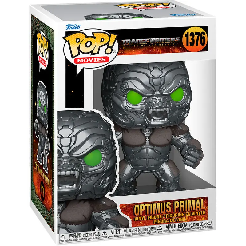 Transformers: Rise of the Beasts POP! Movies figurină vinyl Optimus Primal 9 cm poza produsului