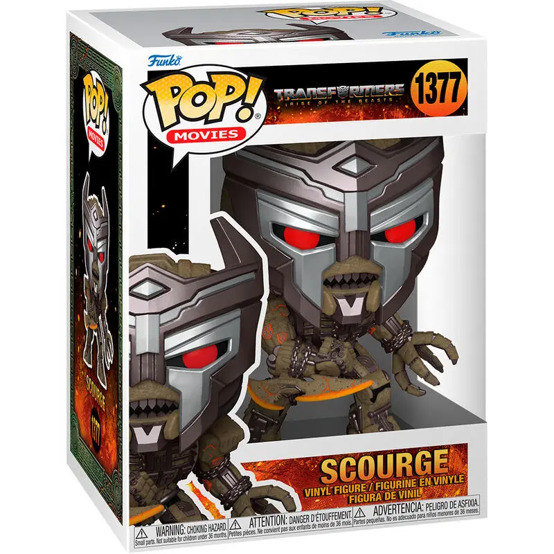 Transformers: Rise of the Beasts POP! Movies Figurina Vinyl Scourge 9 cm poza produsului