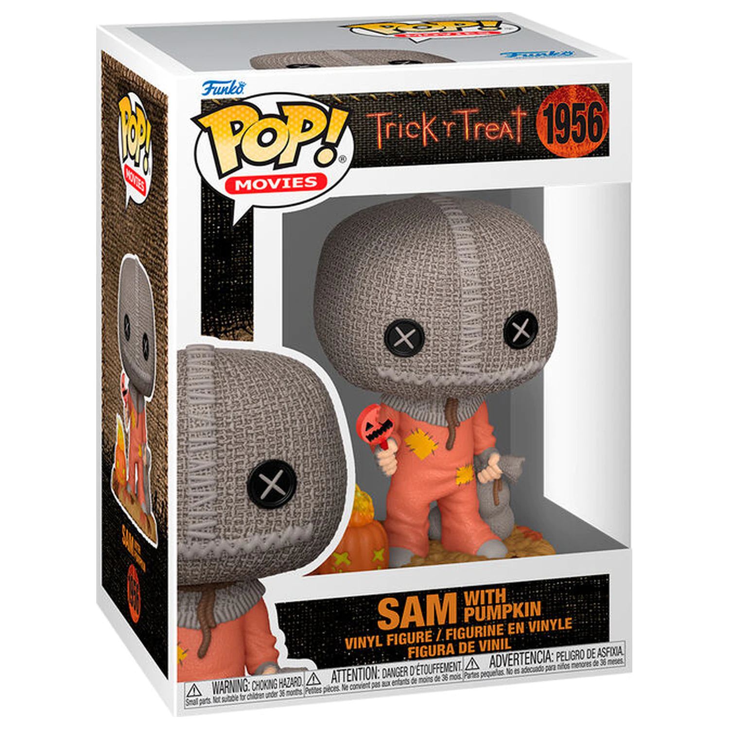 Figurina Funko POP Trick'r Treat Sam cu dovleac poza produsului