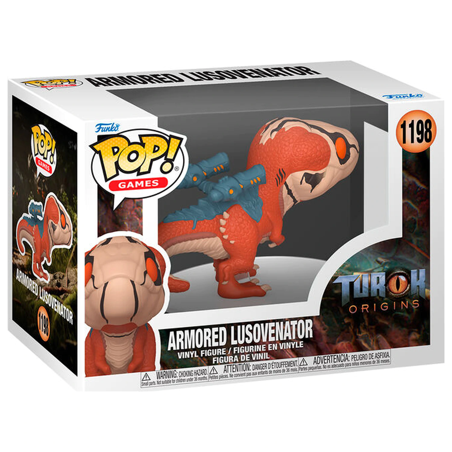 Funko POP figurina Turok Armored Lusovenator poza produsului