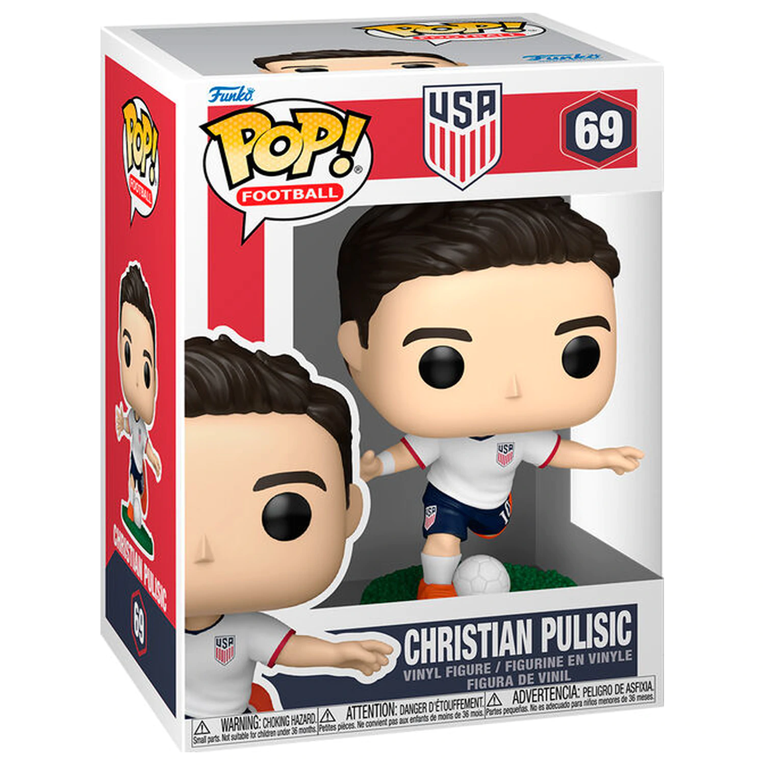 Figurina Funko POP United States Christian Pulisic poza produsului