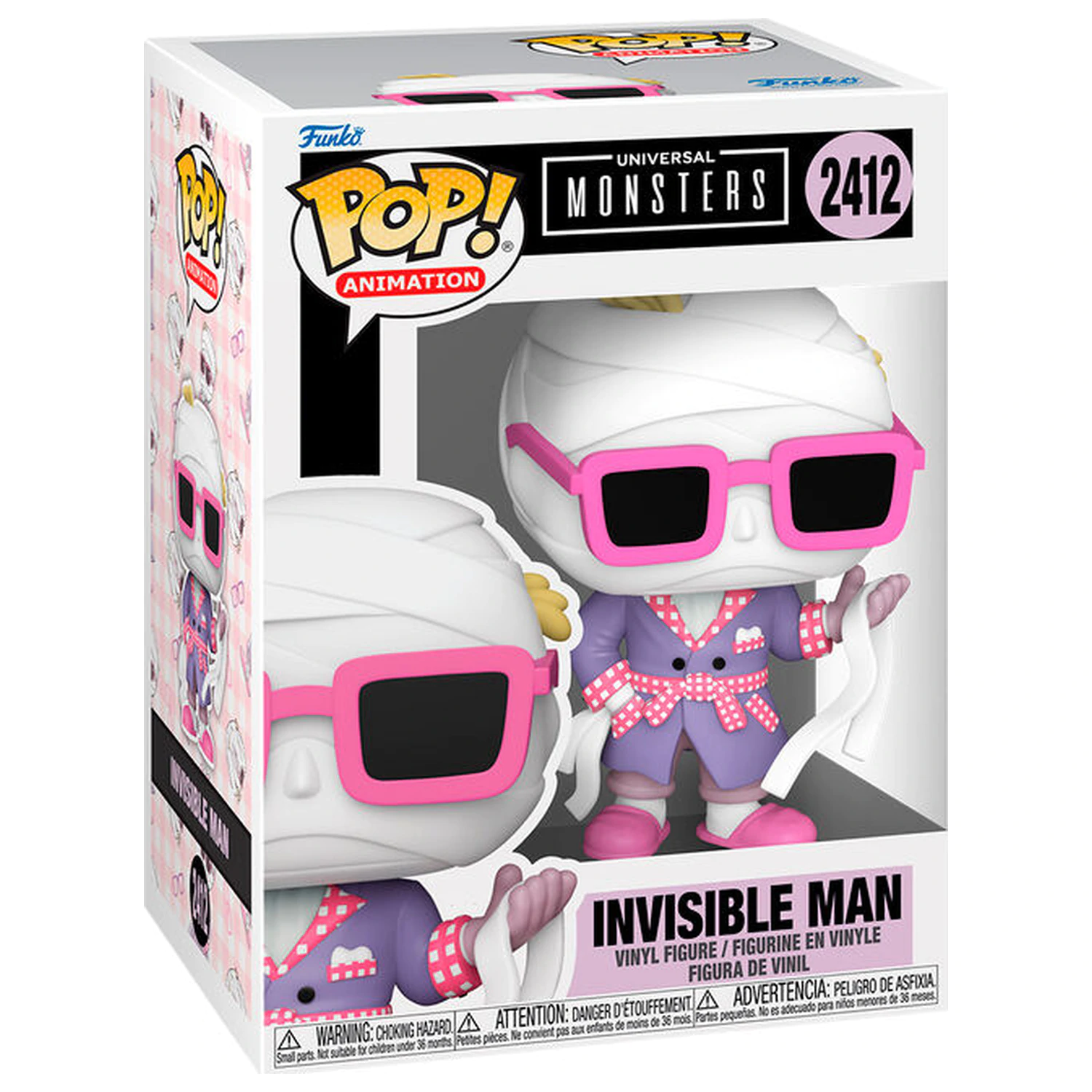 Figurina Funko POP Universal Monsters Invisible Man poza produsului