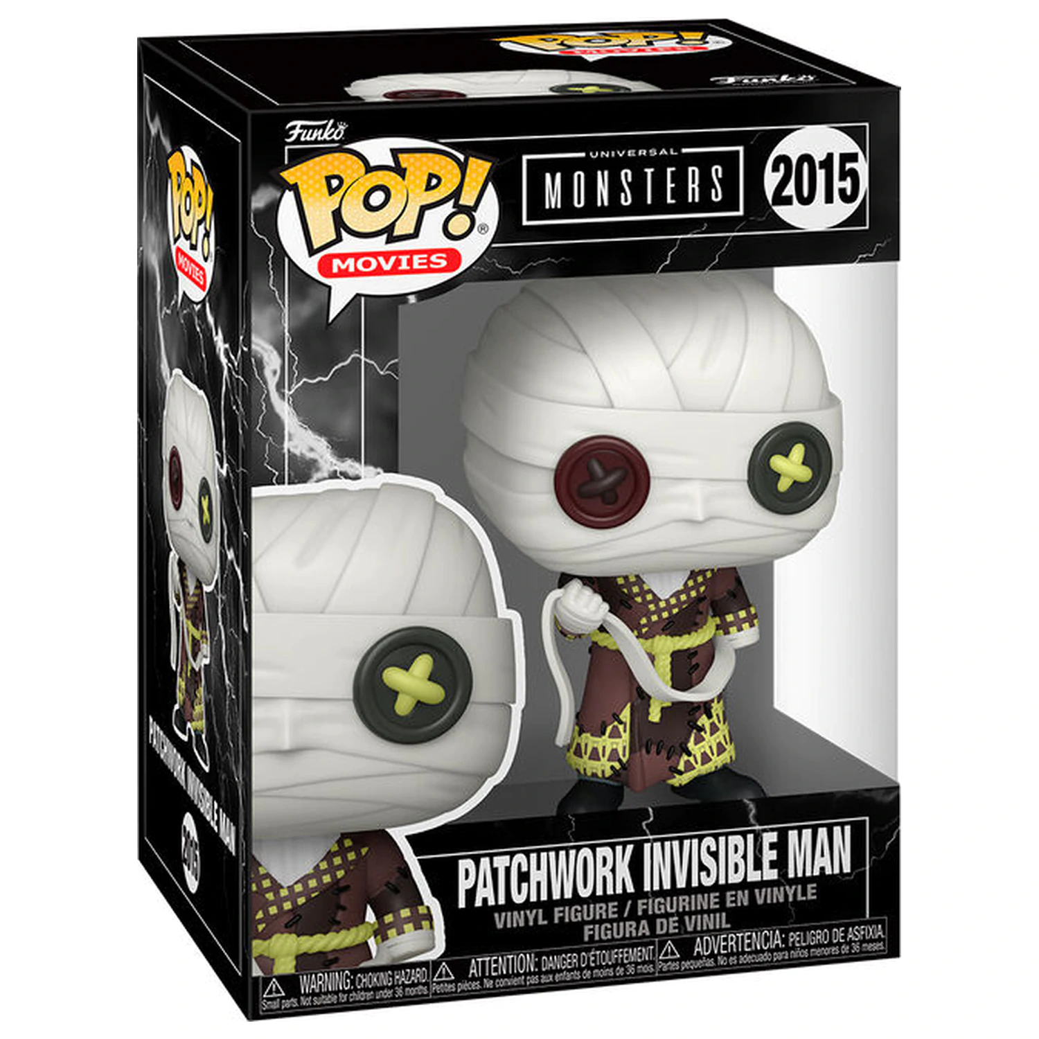 Funko POP figurina Universal Monsters Patchwork Invisible Man poza produsului