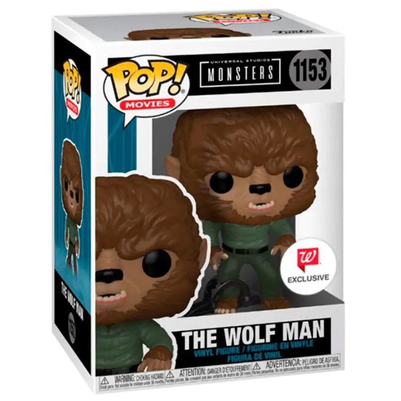 Figurină POP Universal Monsters The Wolf Man Exclusive poza produsului