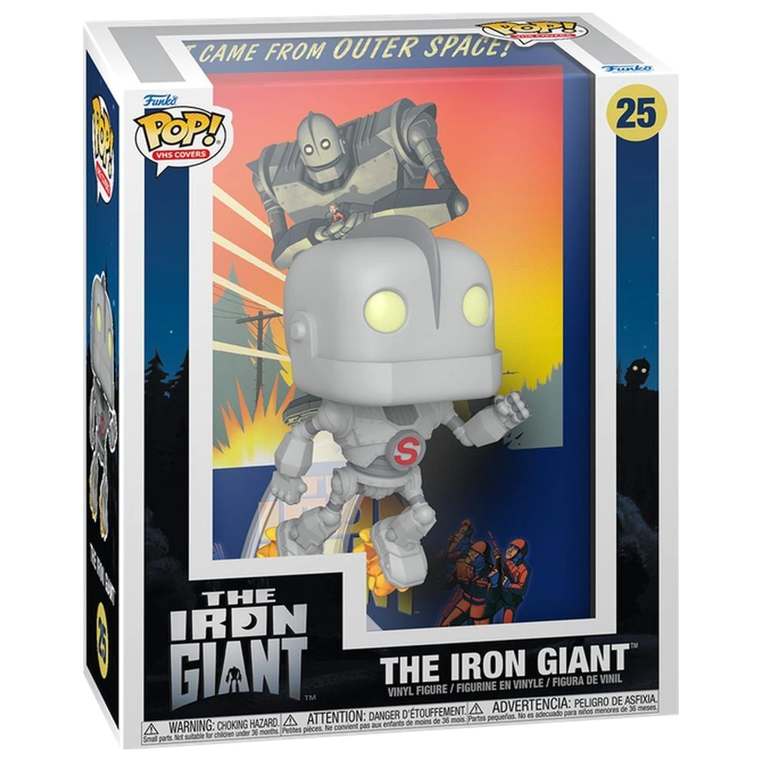 Funko POP figurina VHS Covers The Iron Giant poza produsului