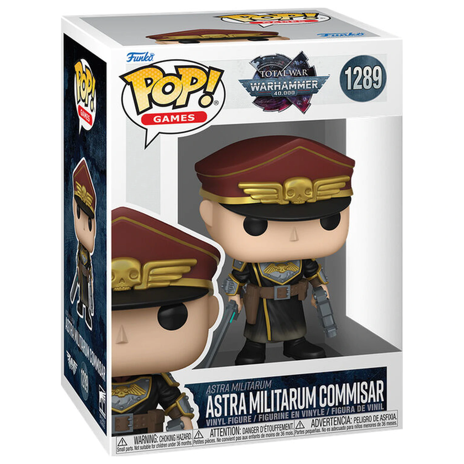 Figurina Funko POP Warhammer Astra Militarum Commisar poza produsului