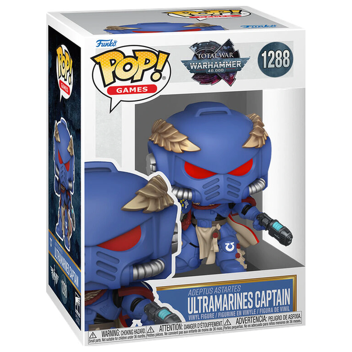 Funko POP figura Warhammer Captain Justain poza produsului