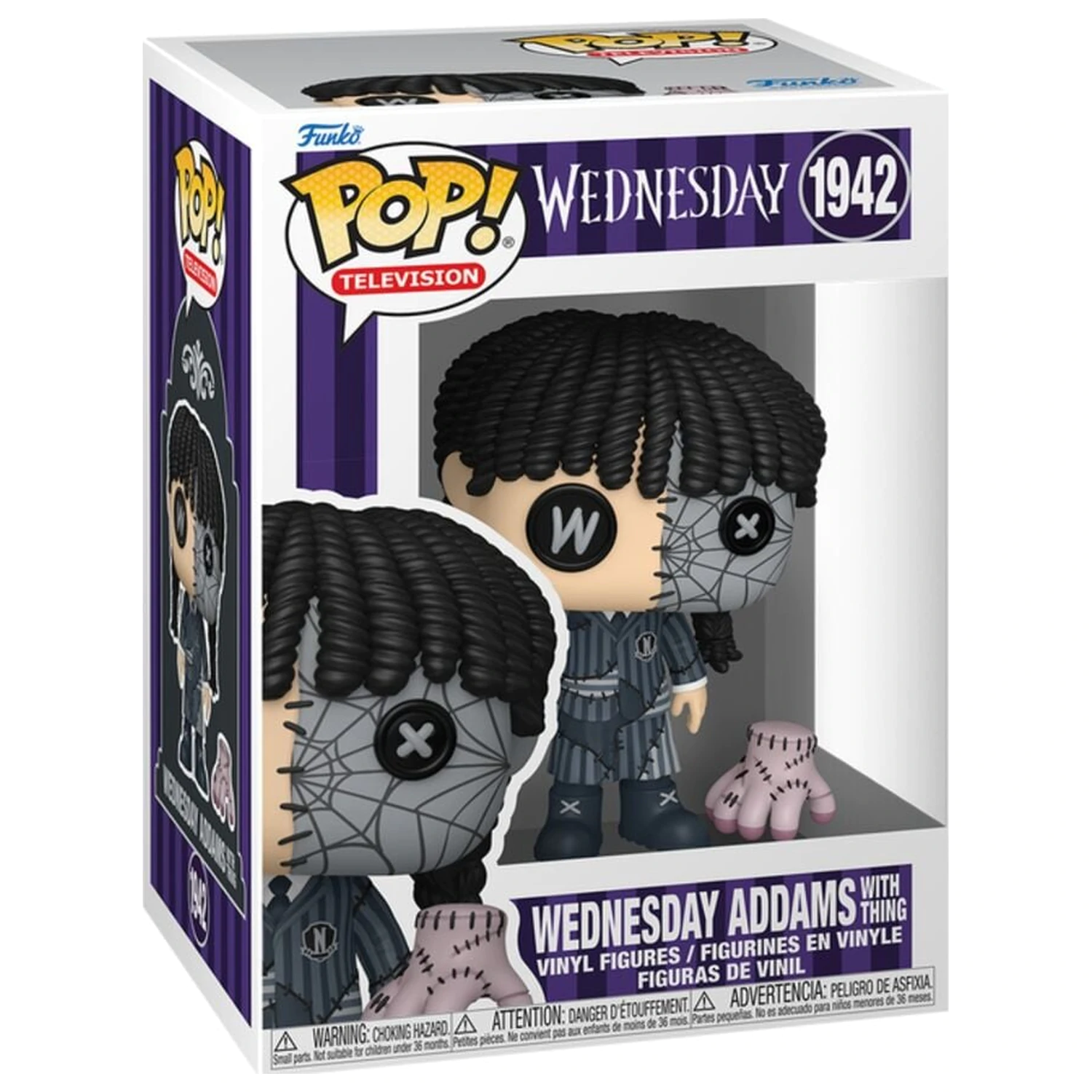 Funko POP figurina Wednesday - Wednesday Addams cu Things poza produsului