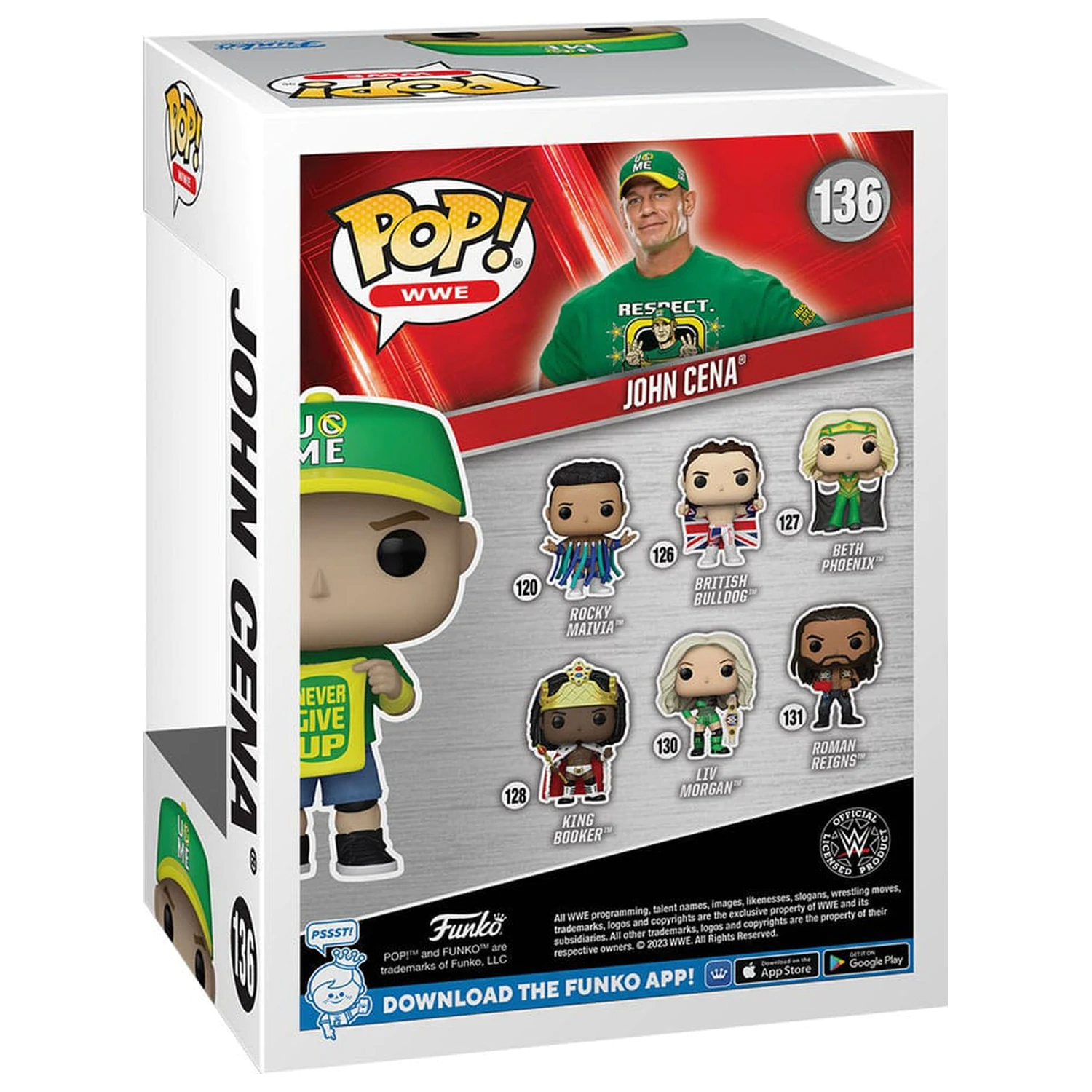 figurina POP WWE John Cena poza produsului