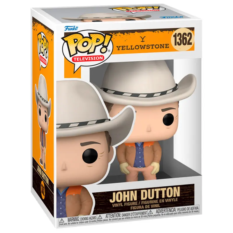 Yellowstone POP! TV Vinyl Figure John Dutton 9 cm Figurină de vinil poza produsului