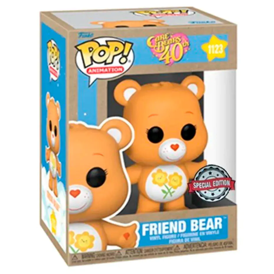 Figurină POP Care Bears 40th Anniversary Friend Bear Exclusive poza produsului