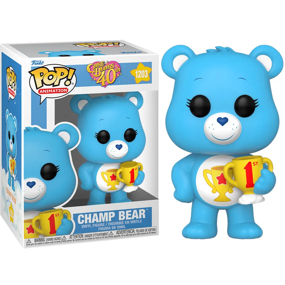 Figurină POP Care Bears 40th Anniversary Champ Bear poza produsului