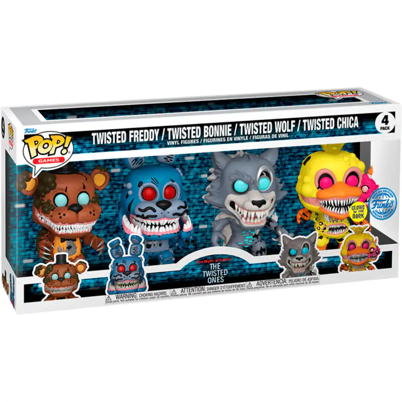 Funko POP pachet 4 figurine Five Nights at Freddys Exclusive poza produsului