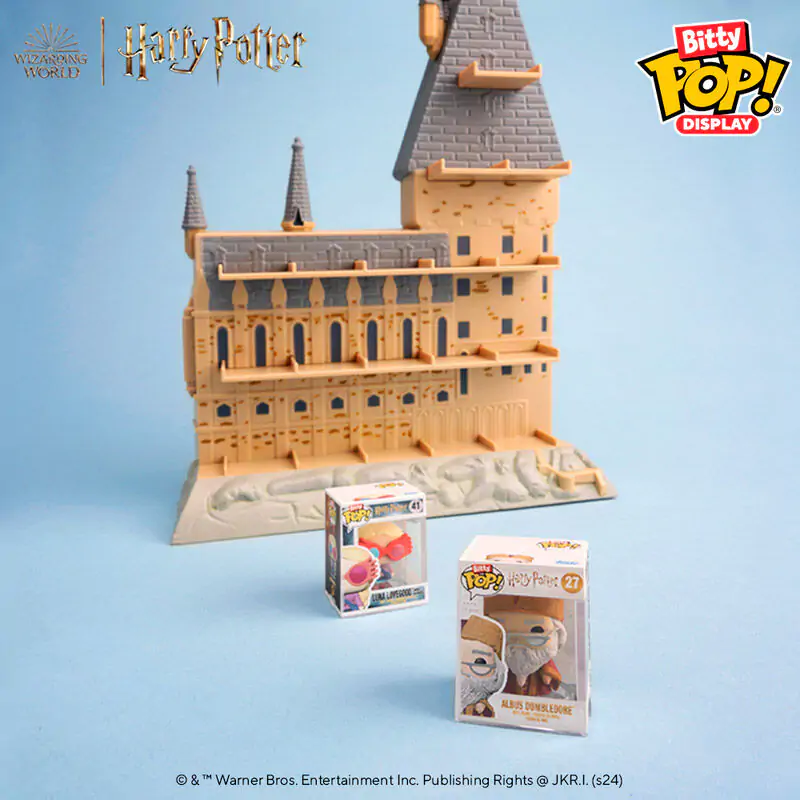 Bitty Funko POP Display Harry Potter Hogwarts Castle suport poza produsului