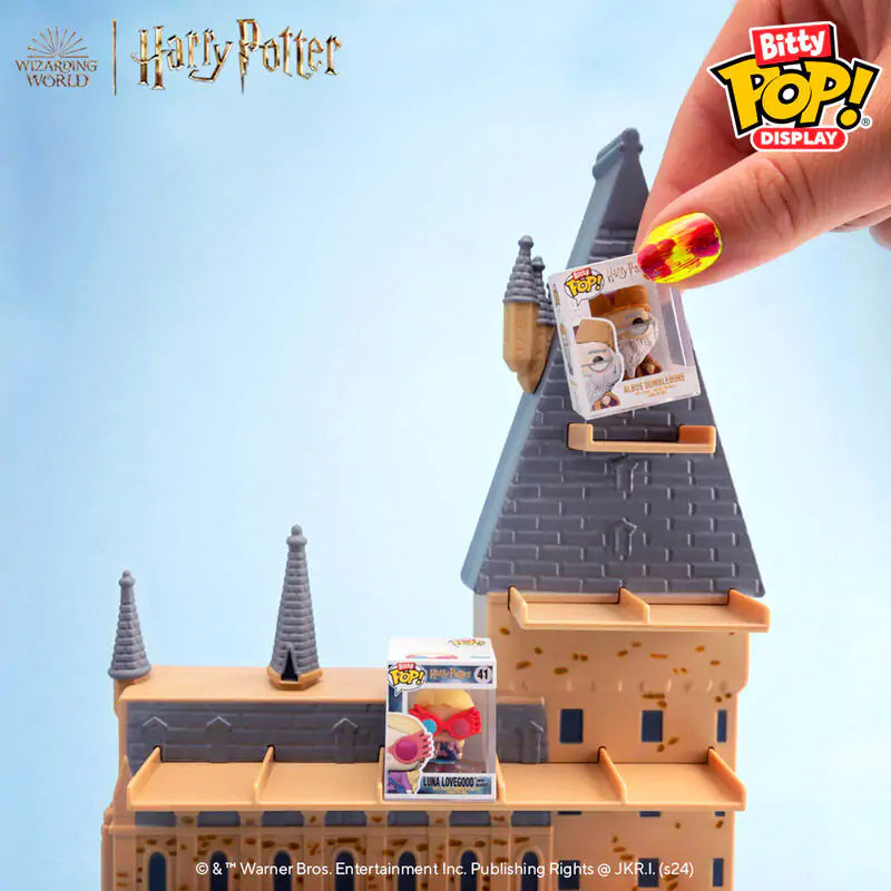 Bitty Funko POP Display Harry Potter Hogwarts Castle suport poza produsului