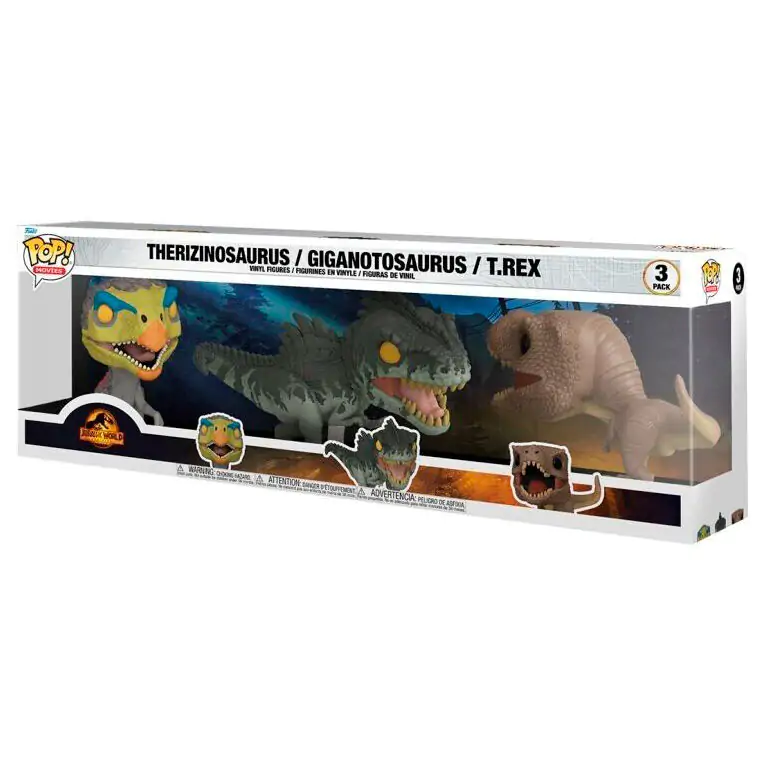 Pachet POP 3 figurine Jurassic World poza produsului