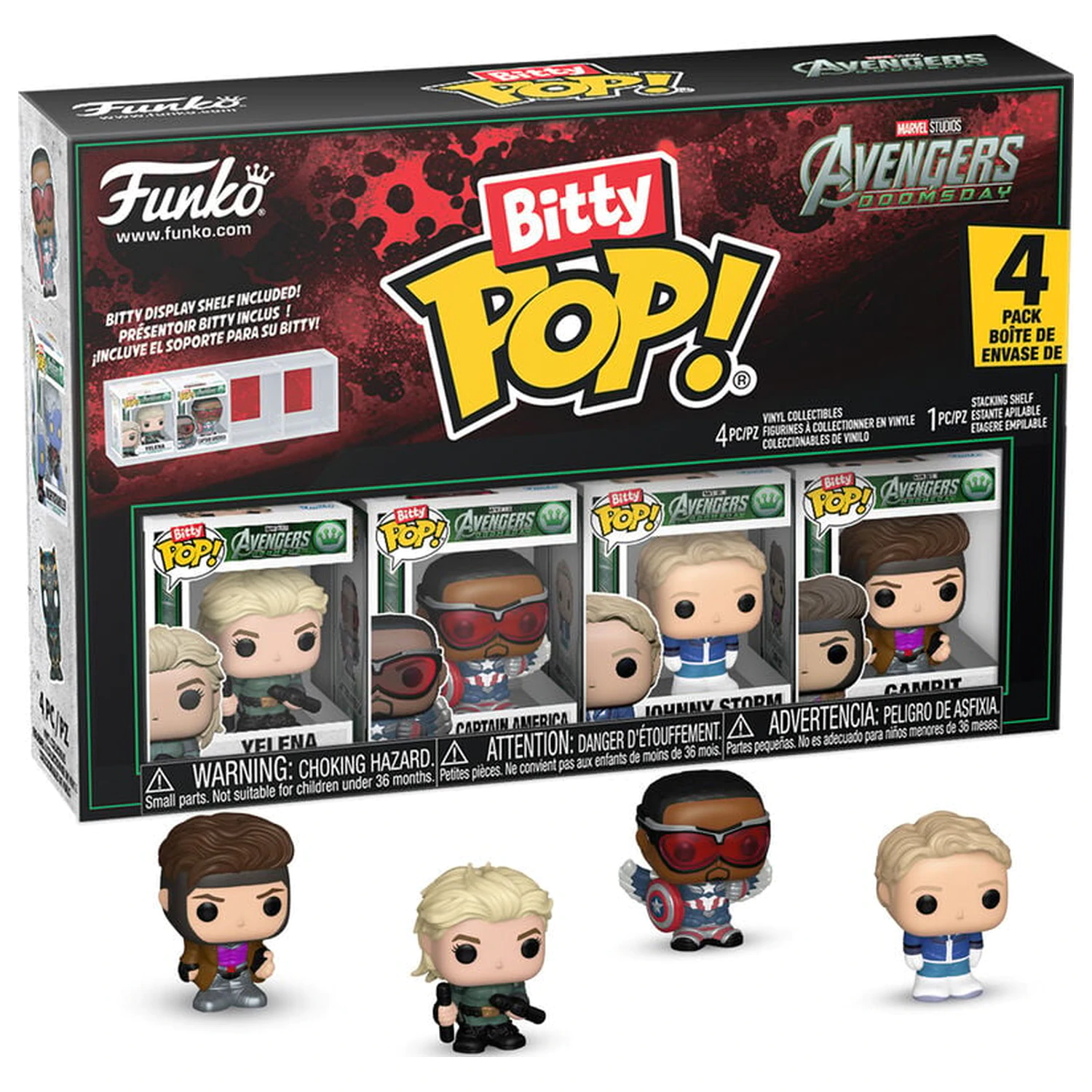 Funko POP Marvel Studios Avengers set de 4 figurine Doomsday poza produsului