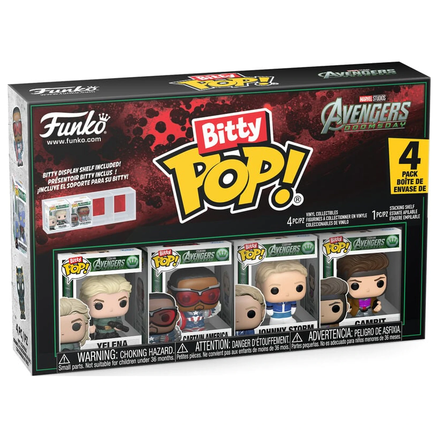 Funko POP Marvel Studios Avengers set de 4 figurine Doomsday poza produsului