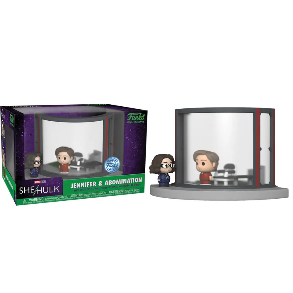Figurina din vinil She-Hulk POP! Mini Moment Jennifer & Abomination 5 cm poza produsului